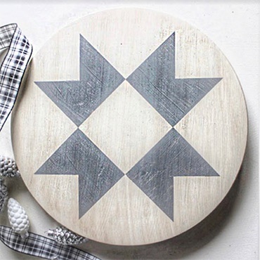 Farmhouse Star Cake Stand